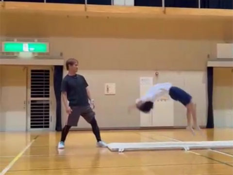 パルクールレッスン