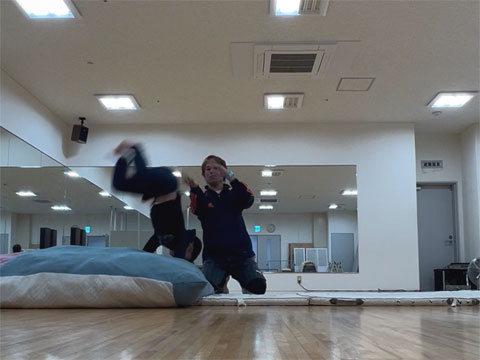 パルクールレッスン