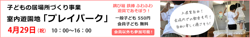 �q�ǂ��̋��ꏊ�Â��莖�� �����V���n�u�v���C�p�[�N�v