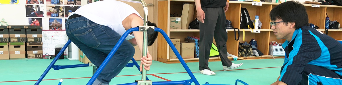 あそび力を重視した体操教室スキップ