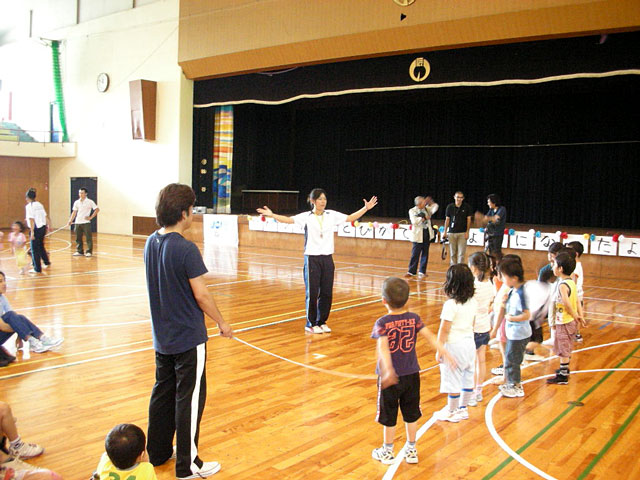縄跳び教室（社団法人辰野町青年会議所）