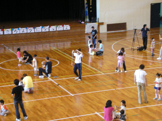 縄跳び教室（社団法人辰野町青年会議所）