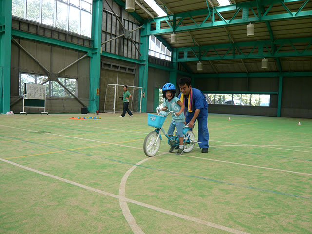 親子自転車教室（社団法人辰野町青年会議所）