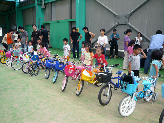 親子自転車教室（社団法人辰野町青年会議所）