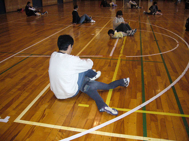 親子体操教室(社団法人辰野町青年会議所)