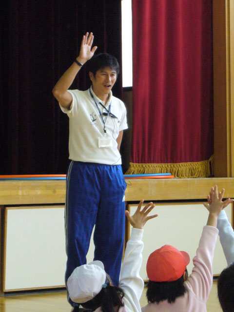 親子レクリエーション教室(板取小学校)