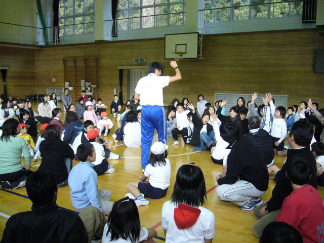 親子レクリエーション教室(板取小学校)