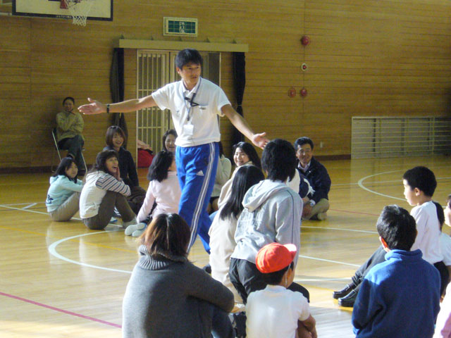 親子レクリエーション教室(板取小学校)
