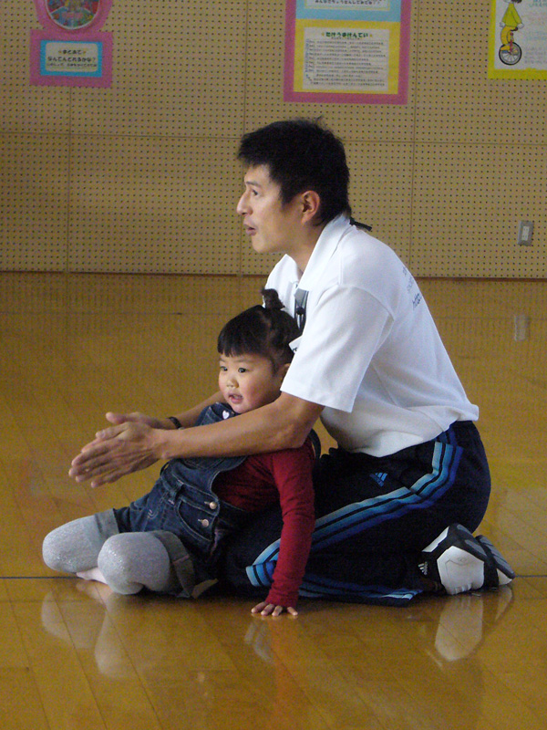未就園児親子体操教室(山県市子育て教室)