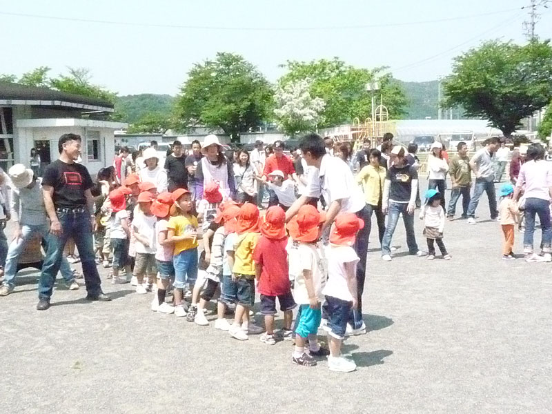 親子体操教室(伊自良保育園)
