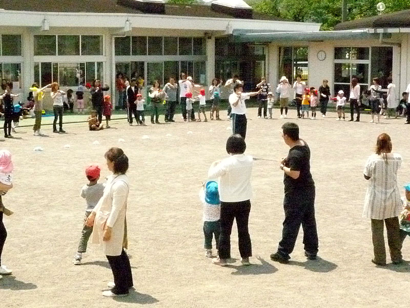 親子体操教室(伊自良保育園)