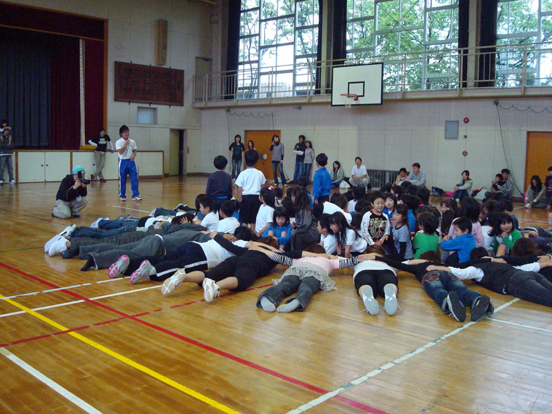 親子体操教室(富岡小学校)