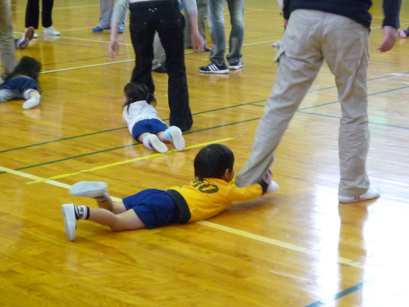 未就園児親子体操教室（岐阜県可児市下恵土公民館）