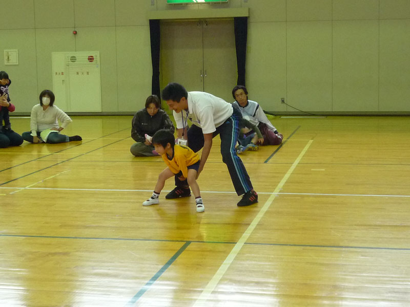 未就園児親子体操教室（岐阜県可児市下恵土公民館）