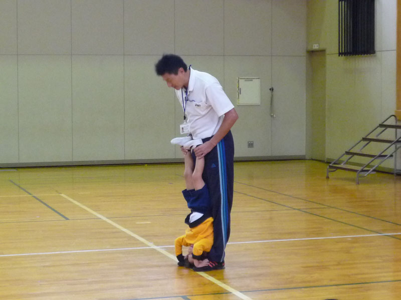 未就園児親子体操教室（岐阜県可児市下恵土公民館）