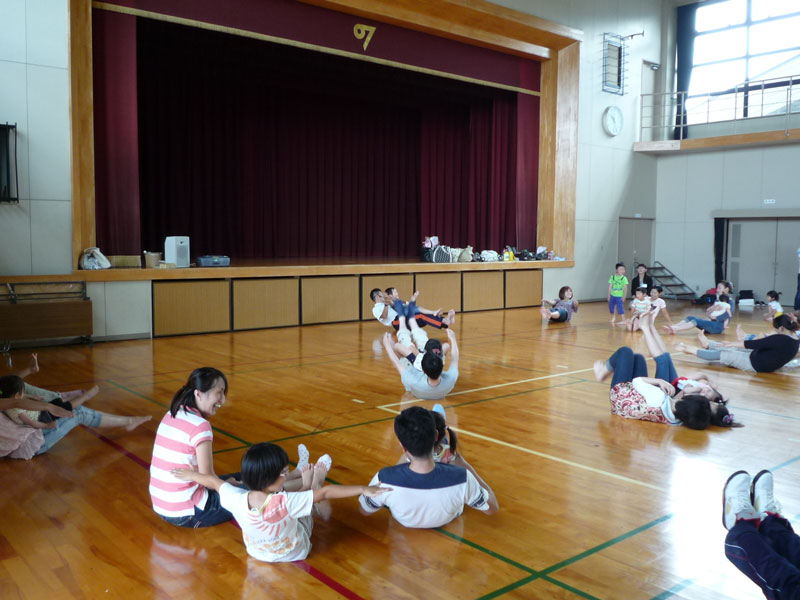 未就園児親子体操教室(岐阜県可児市下恵土公民館)