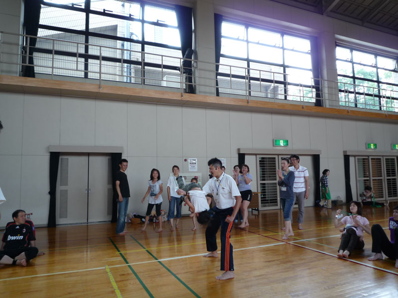 未就園児親子体操教室(岐阜県可児市下恵土公民館)