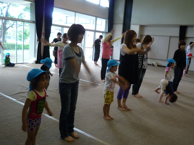 親子体操教室(江東幼稚園)