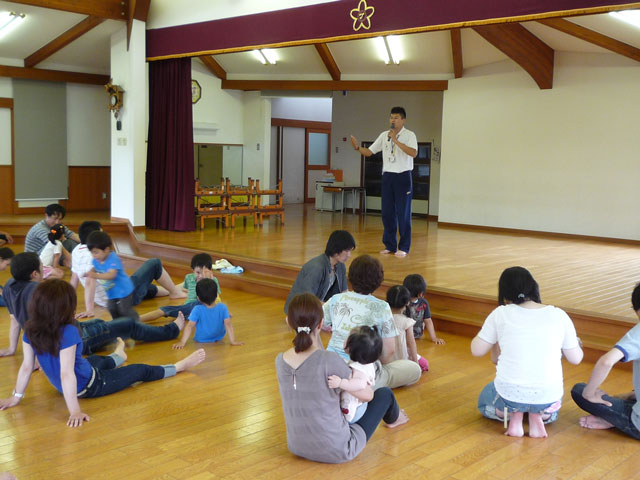 親子体操教室(時保育園)
