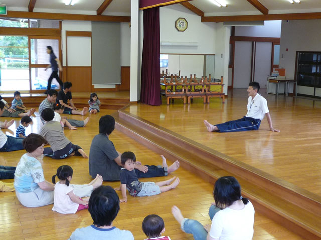 親子体操教室(時保育園)