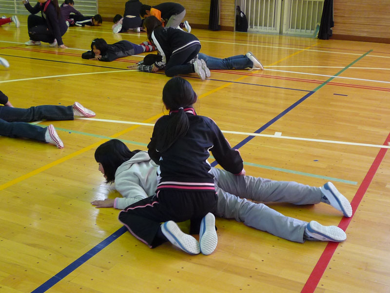 親子体操教室(板取小学校)