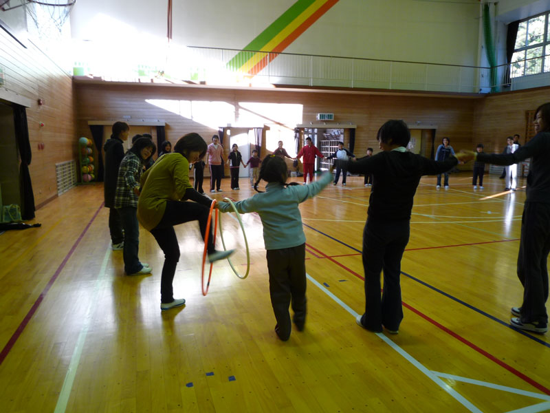 親子体操教室(板取小学校)