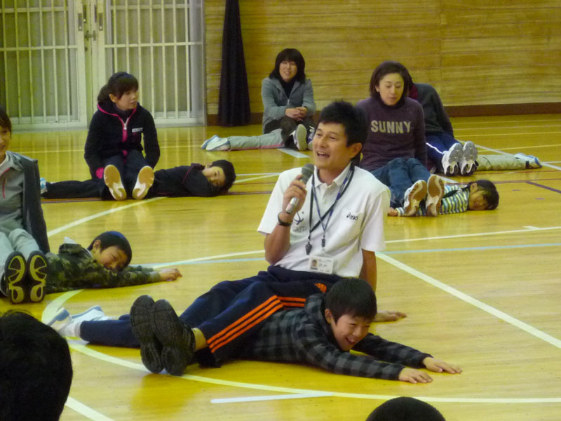 親子体操教室(板取小学校)
