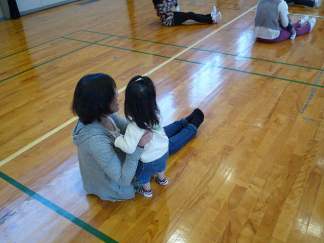 未就園児親子体操教室(岐阜県可児市下恵土公民館)