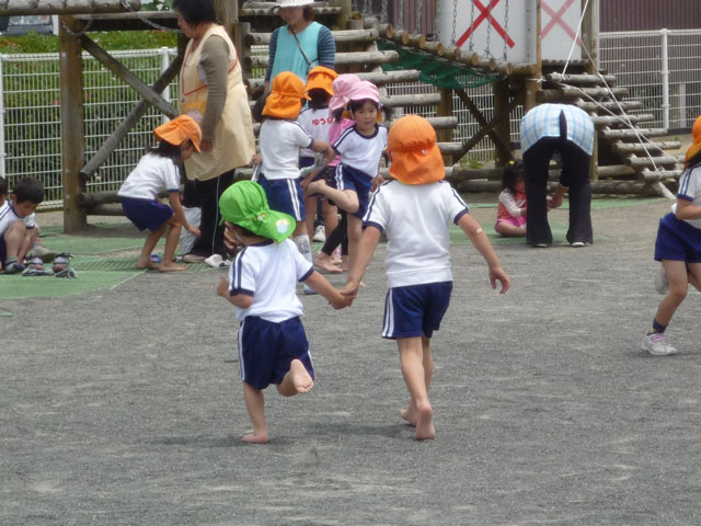 親子体操教室(山県市立伊自良保育園)