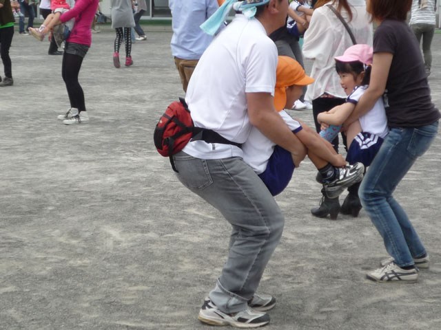 親子体操教室(山県市立伊自良保育園)