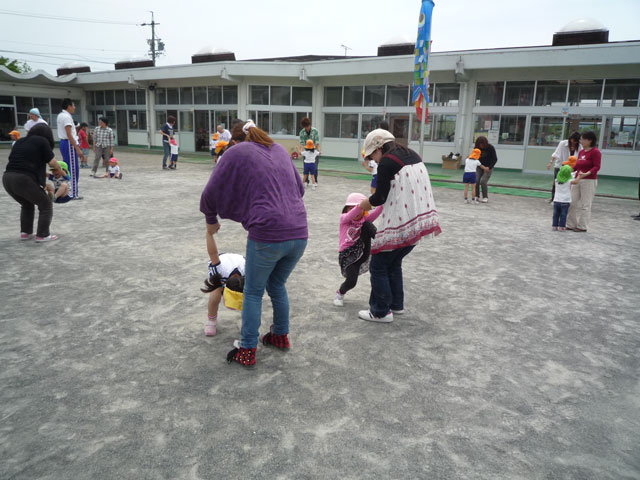 親子体操教室(山県市立伊自良保育園)