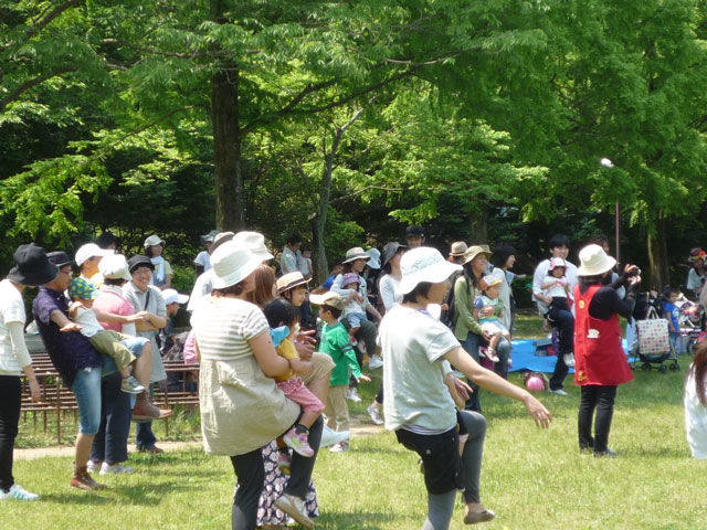 親子体操教室(坂祝町1・2歳児合同家庭教育学級)