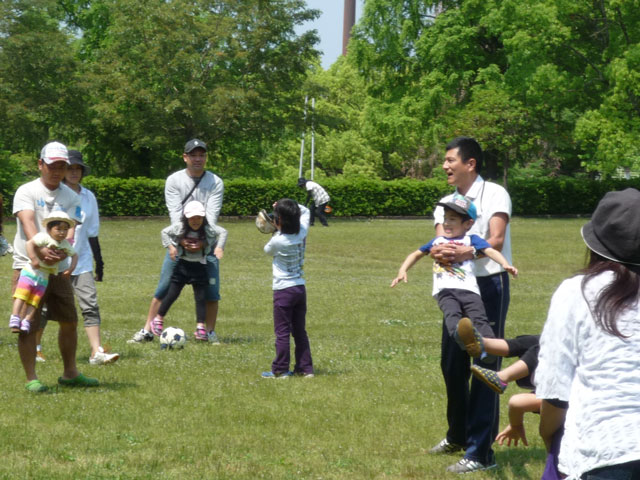 親子体操教室(坂祝町1・2歳児合同家庭教育学級)