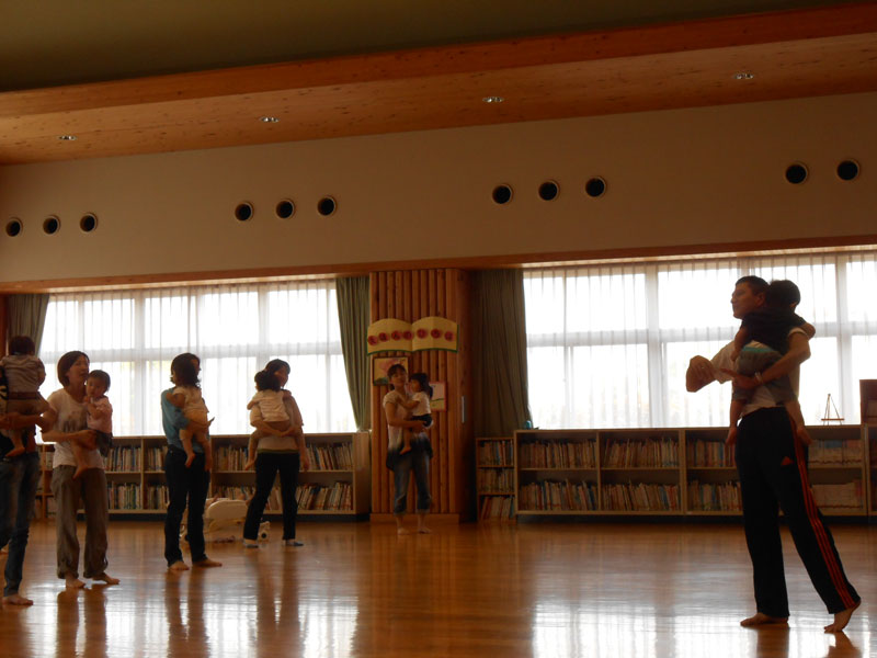 未就園児親子体操教室(大垣市立墨俣保育園)