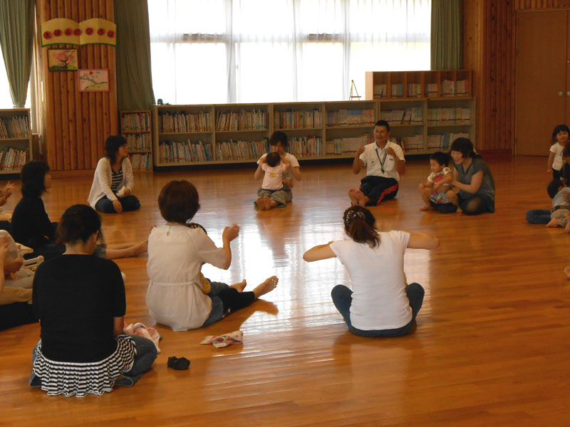 未就園児親子体操教室(大垣市立墨俣保育園)