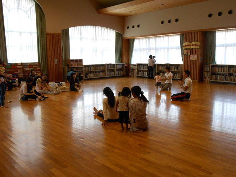 未就園児親子体操教室(大垣市立墨俣保育園)