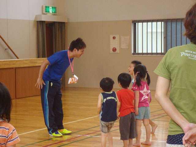 親子体操教室(大垣市立牧田保育園)