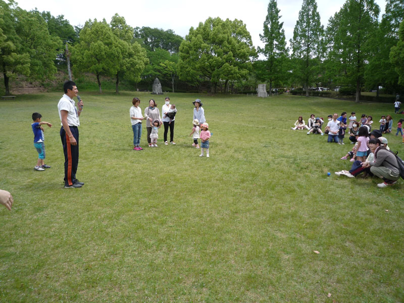 親子体操教室(坂祝町1・2歳児合同家庭教育学級)
