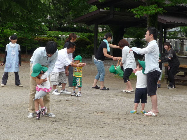 親子体操教室(大垣市立かさぎ保育園)