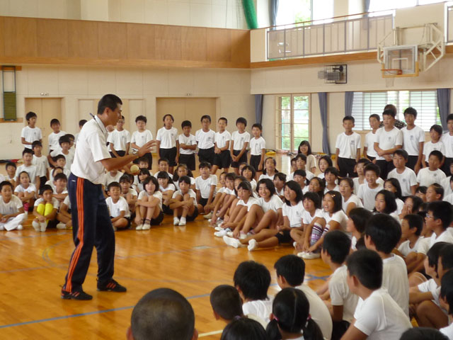 運動あそび講師(岡崎市立根石小学校)