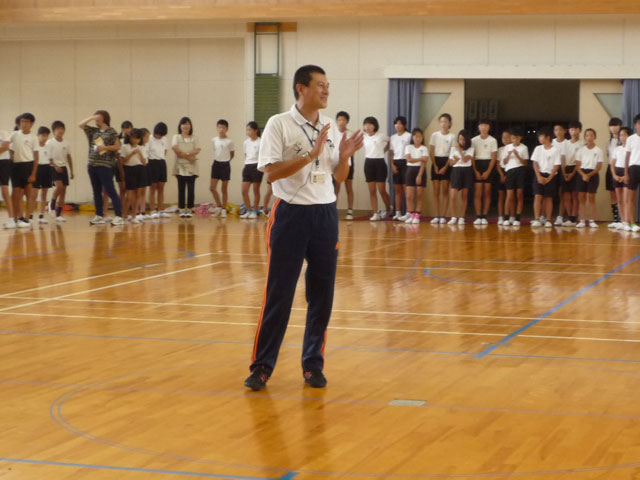 運動あそび講師(岡崎市立根石小学校)