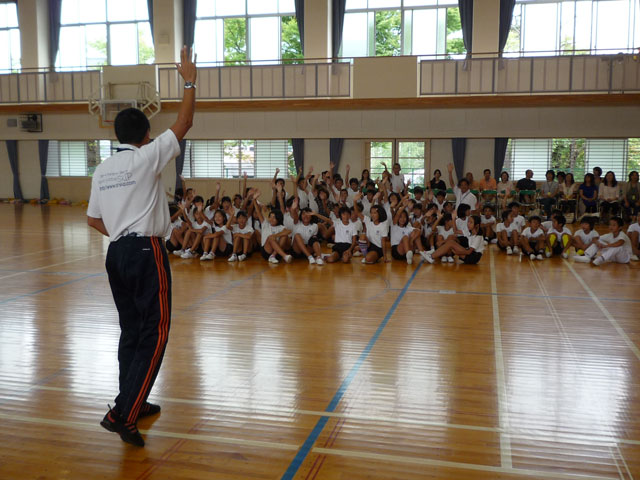 運動あそび講師(岡崎市立根石小学校)