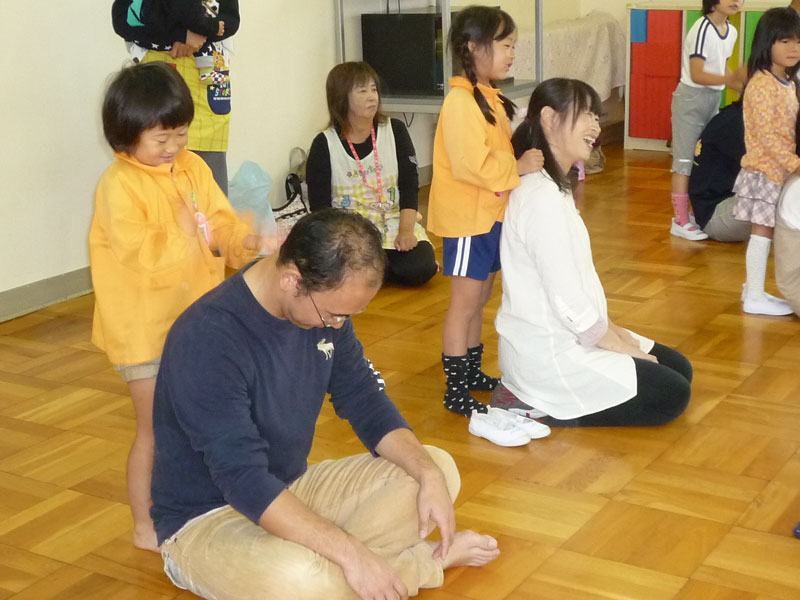 親子体操教室(山県市立富岡保育園)