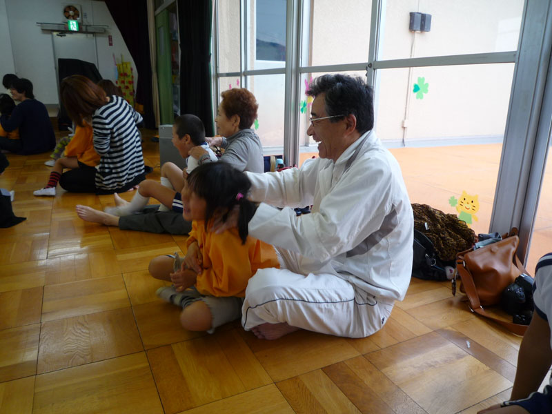 親子体操教室(山県市立富岡保育園)