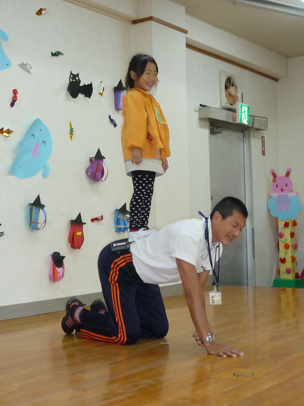 親子体操教室(山県市立富岡保育園)