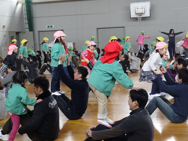 親子体操教室(美濃加茂市加茂野保育園)