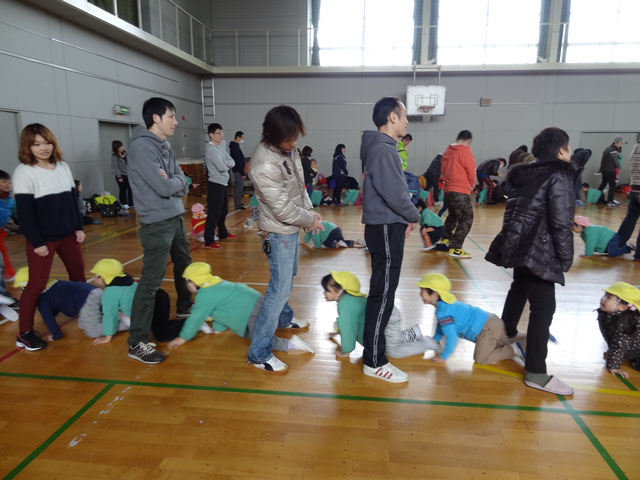 親子体操教室(美濃加茂市加茂野保育園)