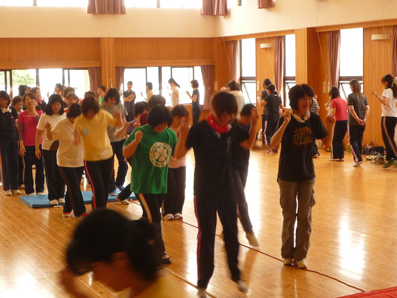 運動あそび講師(下呂市保育研究会 夏期研修)