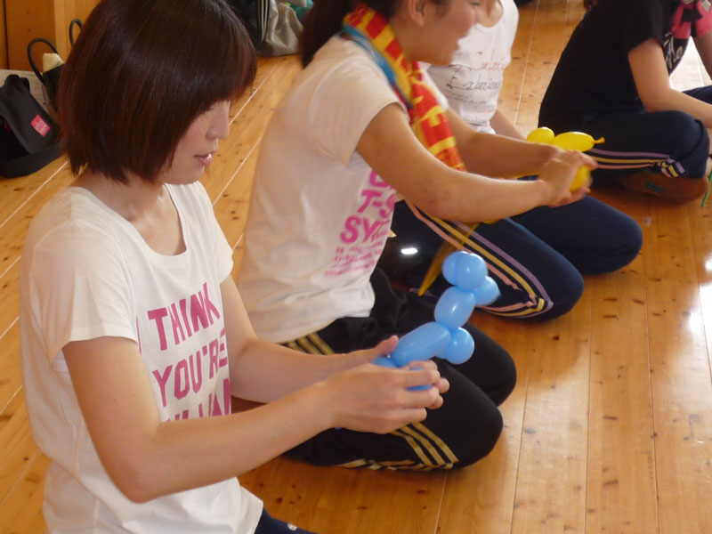運動あそび講師(下呂市保育研究会 夏期研修)