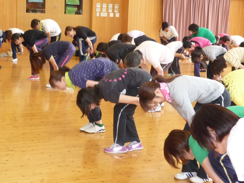 運動あそび講師(下呂市保育研究会 夏期研修)